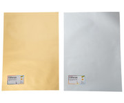Tonpapier 130 g/m² 50 x 70 cm 10 Bogen glänzend Einzelfarben 2