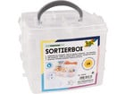 folia Sortierbox transparent mit bis zu 18 Fächern