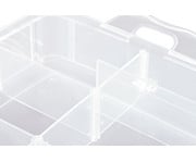 folia Sortierbox transparent mit bis zu 18 Fächern 5