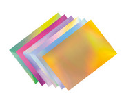 folia Tonkarton Magic Rainbow irisierend 250 g/m² 50 x 70 cm 2
