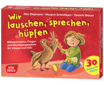 Wir lauschen sprechen hüpfen – Bewegungsspiele für Krippe und Kita