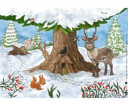 Kamishibai Bildkarten Wichtel Emil und der Weihnachtswirbel 3