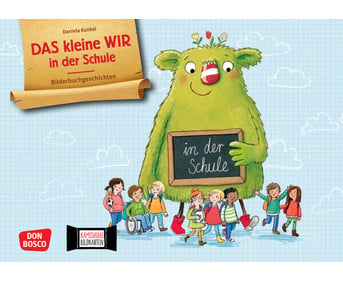 Kamishibai Bildkarten Das kleine WIR in der Schule
