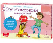 Musikstoppspiele – 30 Bildkarten für Kinder 1