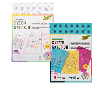 folia Ausnäh oder Stickkarton 40 Blätter