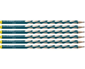 STABILO® Linkshänder Bleistifte EASYgraph Kartonetui 6 Stück