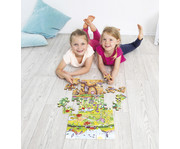 beleduc Bodenpuzzle Bundle Wald und Blumenwiese 4