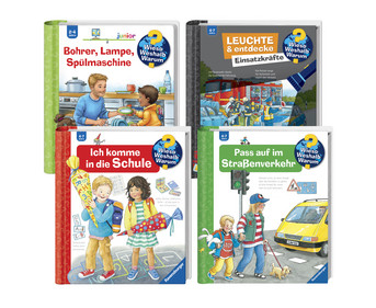 Ravensburger Wieso? Weshalb? Warum? – Set mit 4 Büchern