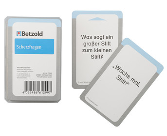 Betzold Scherzfragen Karten für den Magischen Zylinder