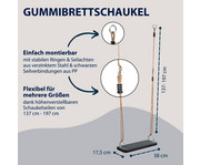 HUDORA Gummibrettschaukel 2