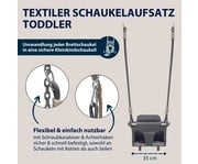 HUDORA Schaukelaufsatz Kleinkind 2