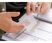 Kores® Transparente Haftnotizen 5