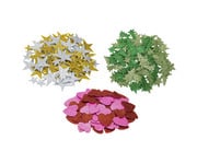 Selbstklebende Moosgummi Sticker Glitter 100 Stück 1