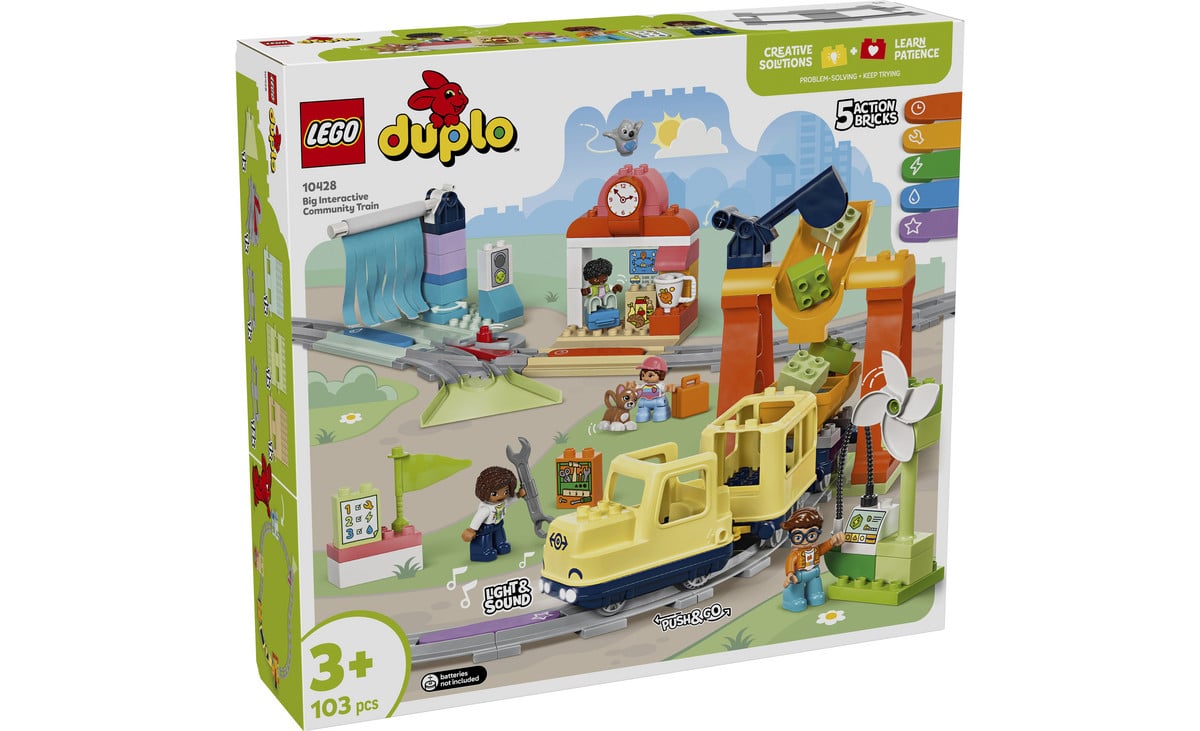LEGO® DUPLO® Grosse interaktive Eisenbahn