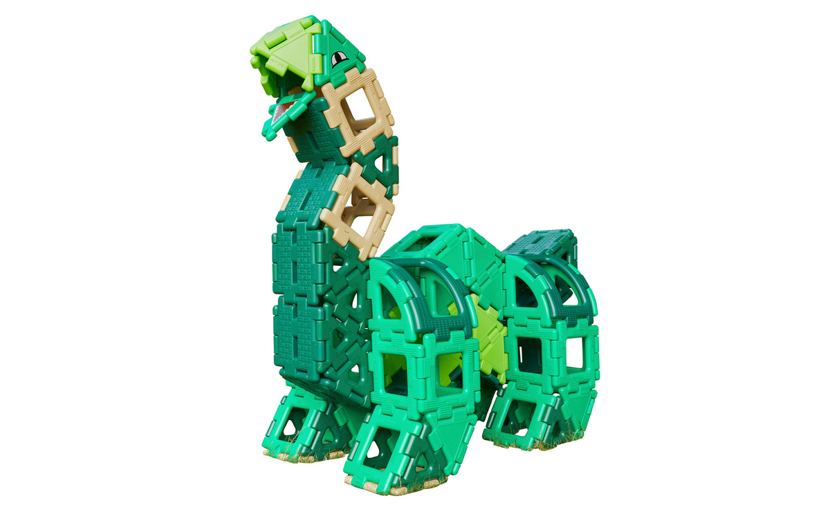 POLYDRON Giant „Dinosaurier“, 130-tlg.