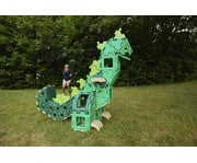 POLYDRON Grosses Dinosaurier Set 130 teilig 4