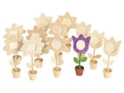 Blumen Bilderrahmen blanko 12 Stück