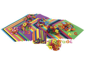 Moosgummi-Klassenpackung, 914-teilig