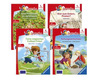 Ravensburger Erstleser Bücherpaket: 1 Lesestufe kurz + leicht