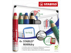 STABILO® MARKdry Whiteboard und Flipchartmarker Set