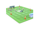 ozobot Challenge Matte Fussball