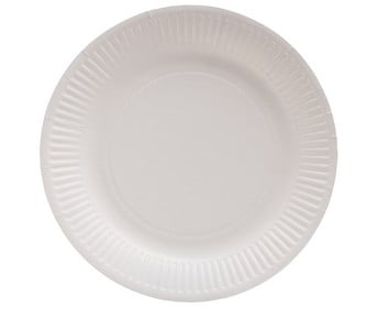 PROnappe Pappteller weiss 50 Stück