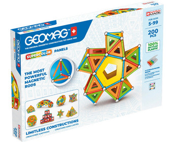 GEOMAG Supercolor Panels Recycled 200 tlg