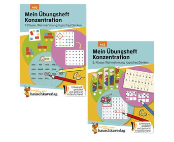 Mein Übungsheft Konzentration – Wahrnehmung logisches Denken
