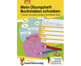 Mein Übungsheft Buchstaben schreiben 1 Klasse