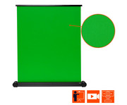 Greenscreen Pull up Leinwand Chroma 150 x 180 cm 3
