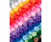 folia Pompons Mix Jumbo bunt 200 g 3