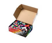 folia Pompons Mix Jumbo bunt 200 g 2