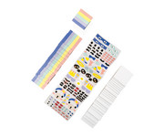 folia Blanko Legekarten inkl Stickern 60 Stück 3