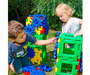 POLYDRON Baumaterial Zahnrad Set 58 teilig 1