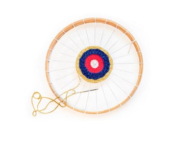 Rundwebrahmen inkl Nadel Ø 21 cm