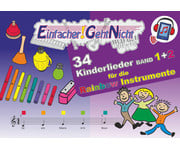 Liederbuch 34 Kinderlieder für die Rainbow Instrumente 1