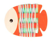 Fädelfische 6 Stück 3