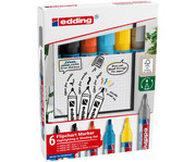 edding Flipchart Marker Highlighting und Shading 6er Set 1