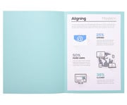 Exacompta Aktendeckel aus Recyclingkarton DIN A4 bunt 100 Stück 6