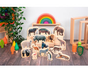 Wildtiere aus Holz 4