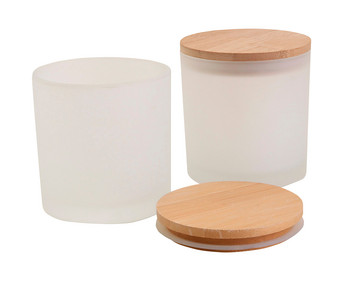 Glasgefässe mit Holzdeckel blanko 12 Stück
