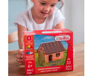 teifoc Steinbaukasten Kleines Einfamilienhaus 5