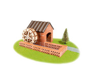 teifoc Steinbaukasten Wassermühle 3