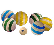SCHILDKRÖT Holz Boccia Set 2