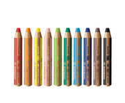 STABILO® Buntstifte woody 3 in 1 Einzelfarben 5 Stück 1