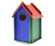 Vogelhaus Bausatz mit Stecksystem blanko 4