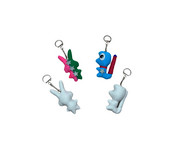 Textilfiguren mit Schlüsselanhänger 15 Stück 2