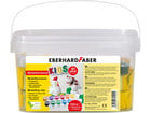 Eberhard Faber Modelliermasse weiss inkl 14 Farben zum Bemalen