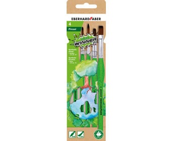 Eberhard Faber Pinsel Set rund und flach