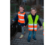 Korntex® Sicherheitsponcho mit Reflexstreifen orange 4
